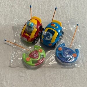 Remote Control Toy Cars Set - Red, Blue, Green